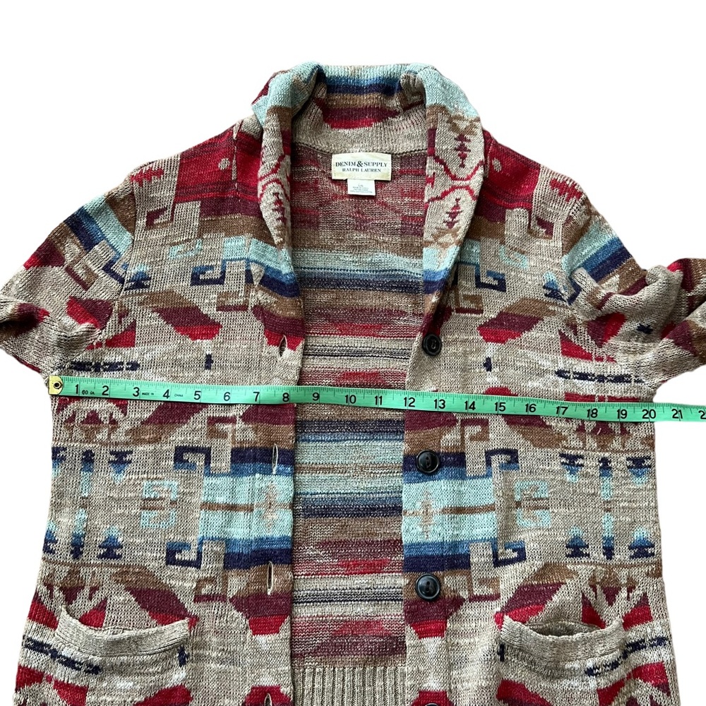 Denim Supply Ralph Lauren Aztec Tribal Cardigan - Picture 3 of 5
